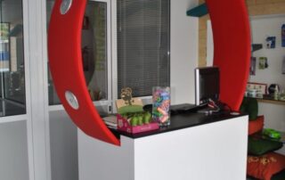 Mostrador para Ocyco