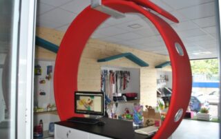 Mostrador para Ocyco